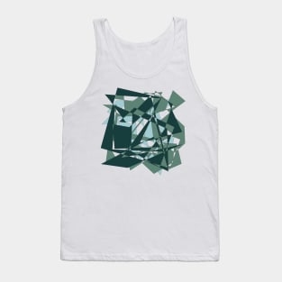 Wacky geometric shapes Tank Top